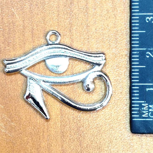 Metal pendant Eye of Horus new, lot of 50, 3x2.5 cm