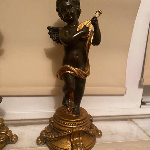 Decorative figurines like new, set of 3 pieces