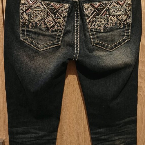 Miss Me women's jeans used, ankle length, blue, size S