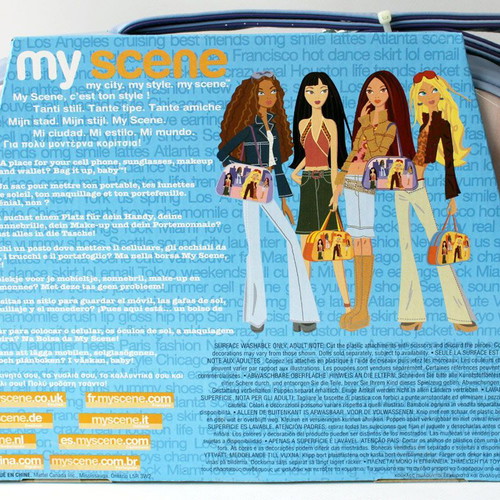 2003 My Scene Bag and Keychain Mattel new, sealed