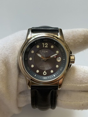 TCM Blue Dial 100M Diver ρολόι σαν καινούργιο, σκούρο μπλε