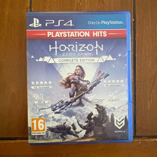 Horizon Zero Dawn Complete Edition PS4 game with Frozen Wilds DLC