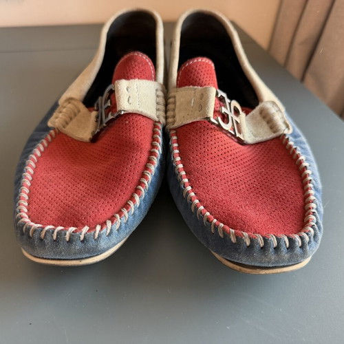 Fabi men's moccasins IT 42 EU 43 leather suede