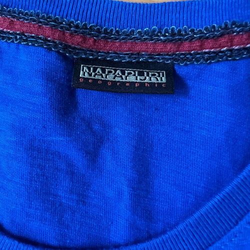 Napapijri men's long-sleeve t-shirt The Frozen World Experience like new