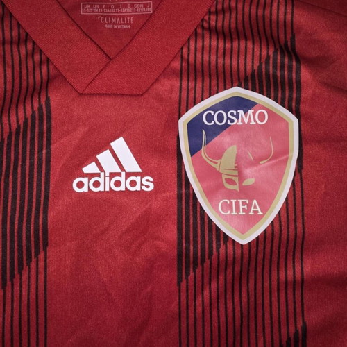 Cosmo International Football Academy shirt used, size 152