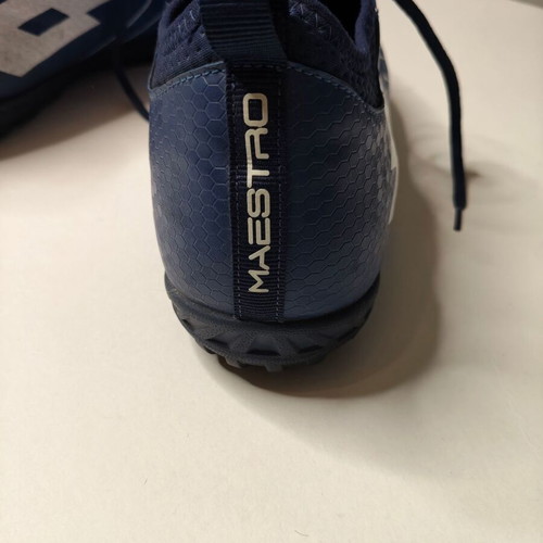 Lotto Maestro Turf Soccer Shoes like new, blue, men's EU 46
