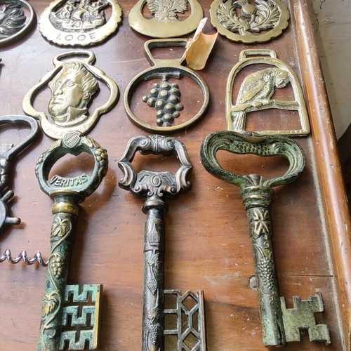 Collection of 21 bottle openers like new