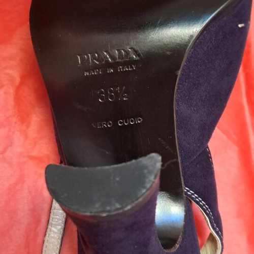 Prada purple pumps new size 38.5