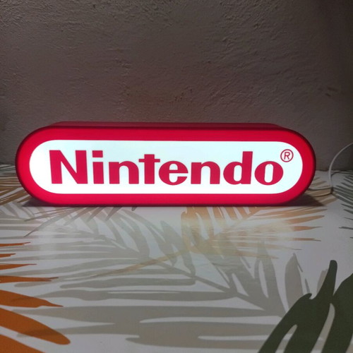 Nintendo light sign new