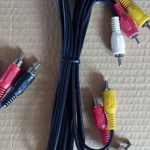 RCA stereo cables new, pack