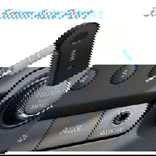 Bluetooth 3.5mm AUX Adapter Wireless Audio Receiver for Car and Speakers