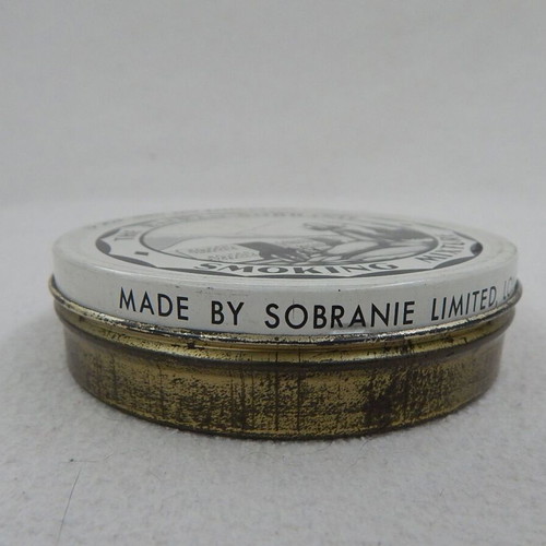 The Baikan Sobranie Pipe Tobacco Metal Box used