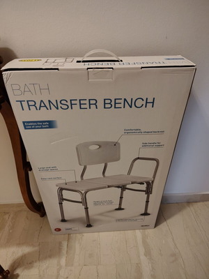 Bathroom support bench like new