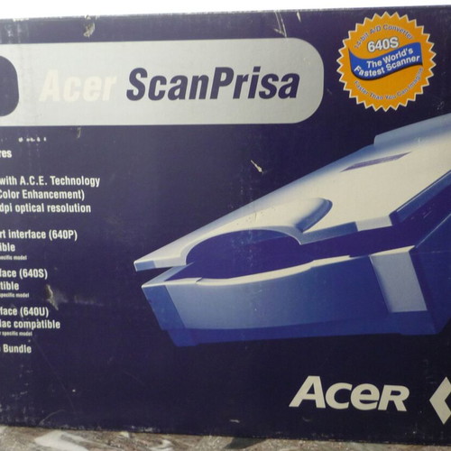 Acer scanner Scanprisa 640S σαν καινούργιο, 1999