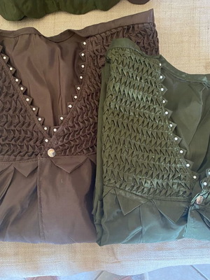 Μουσουλμανικές ενδυμασίες μπούργκα σαν καινούργιες, πακέτο 2 τεμαχίων