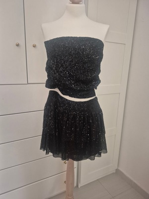 Pull & Bear evening set black, new