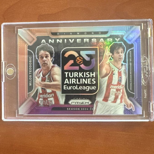 Panini Prizm Milos Teodosic casehit card