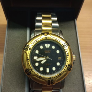 Orient Japan water resistant 15 bar