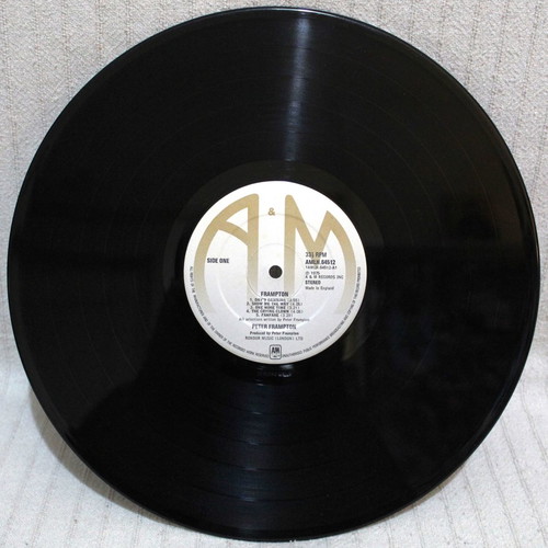 Frampton vinyl LP album used, rock, 1975 A&M Records