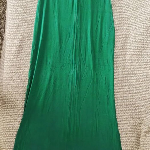 Maxi dress Sarah Lawrence used, size M 38, green