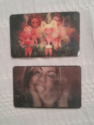 Collectible 3D cards from Katerina magazine like new, videoclip collection