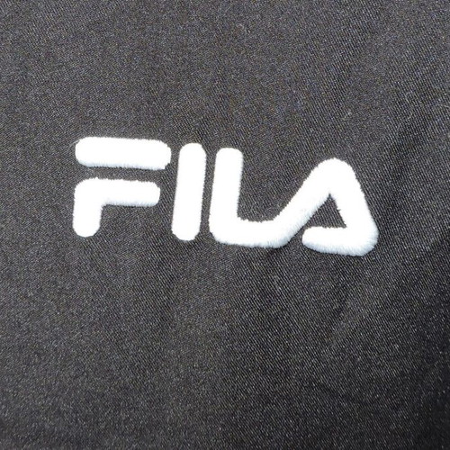 Fila Mens Black Casual Tracksuit Top Jacket Size XL like new