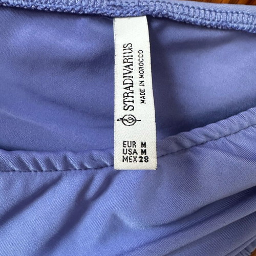 Stradivarius medium mini lilac dress one shoulder