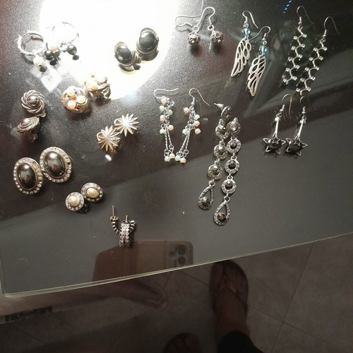 Fashion Earrings set of 13 pairs like new