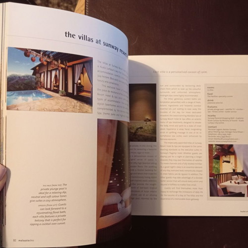 Malaysia Chic guidebook used, English