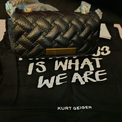 Mini Kurt Geiger bag new with tag and gold chain details
