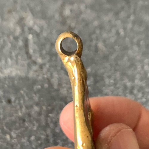 Copper pendant used