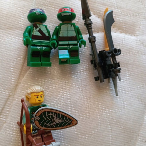 Lego mixed sets lot used with vehicles and figures