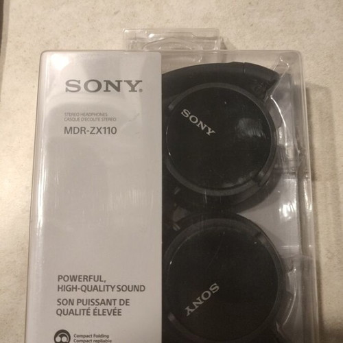 Sony wired headset new, MDR-ZX110