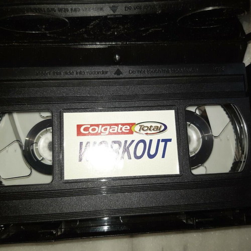 Colgate Total Workout VHS like new, television show