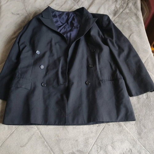 Sergio Bacutti men's jacket used, size 48, blue