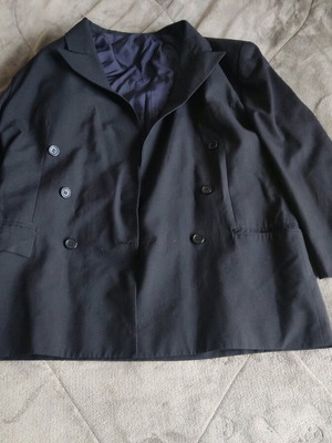 Sergio Bacutti men's jacket used, size 48, blue