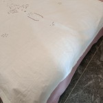 Τραπεζομάντηλο λινό χειροποίητο άριστο 146×176