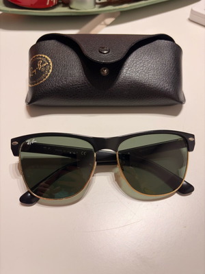 Γυαλιά Ηλίου Ray Ban Unisex σαν καινούργια, μαύρο και χρυσαφί