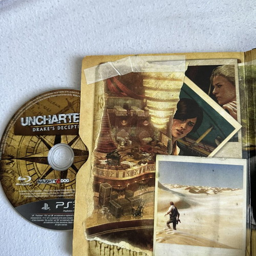Uncharted 3 Diaries Edition PS3 game like new