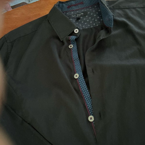 Ted Baker men's black shirt like new, size M