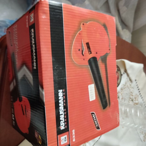 Krausmann 6330 blower 380W new with 1L dust collection bag