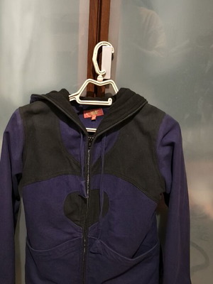 Coline jacket like new with long hood purple size S