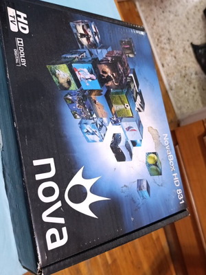 Επίγειος ψηφιακός δέκτης Nova HD 831 μεταχειρισμένος με χειριστήριο