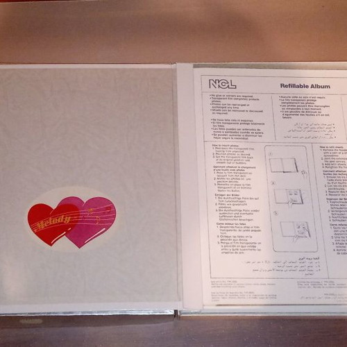 NCL wedding photo albums new with music from Japan, 2 pieces