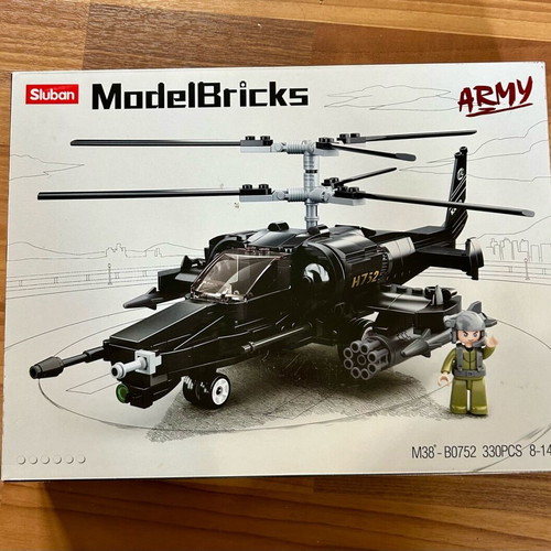 Sluban ModelBricks Army M38-B0752 330 pieces new