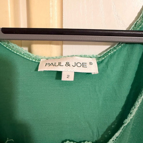 Paul&Joe Women's Green Summer Top S used