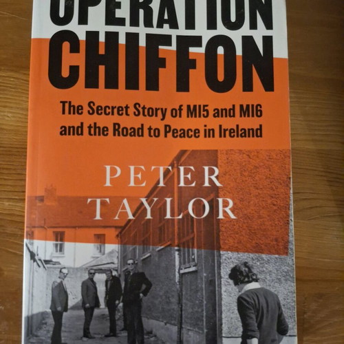 Operation Chiffon by Peter Taylor like new English literature book