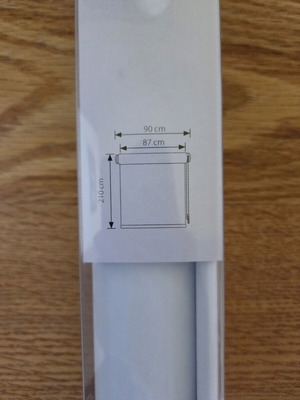 Jysk Bolga Roller Blind 90x210cm White new