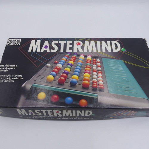 Mastermind Parker 1990s vintage board game used