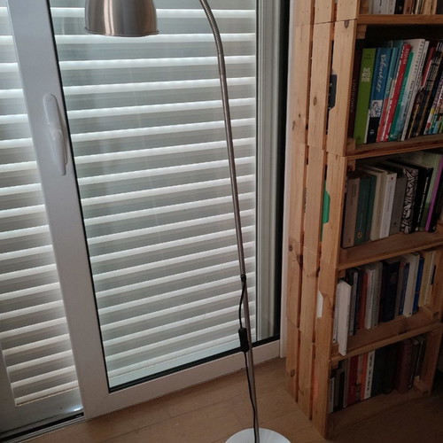 Floor lamp used with signs of wear